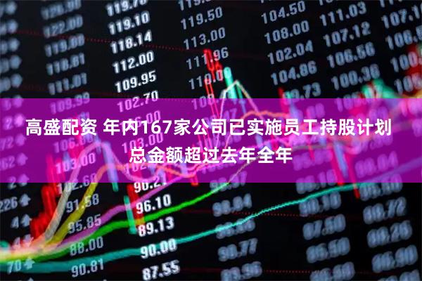 高盛配资 年内167家公司已实施员工持股计划 总金额超过去年全年